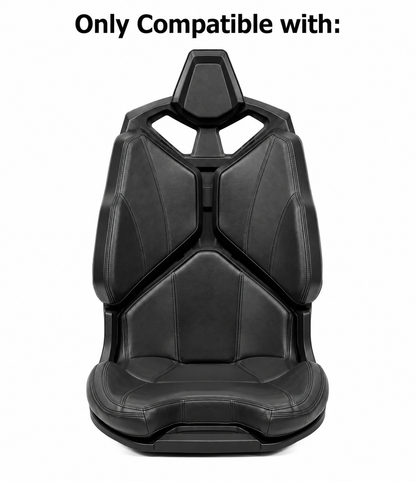 Fitment reference photo for confirming correct Polaris RZR seat frame match before ordering